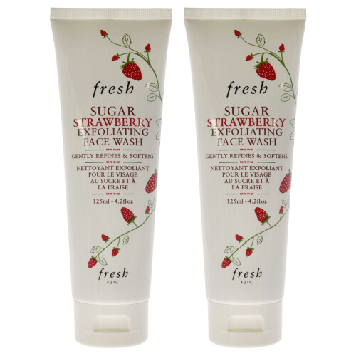 Fresh Sugar Strawberry Gesichtswaschgel, 2er-Pack