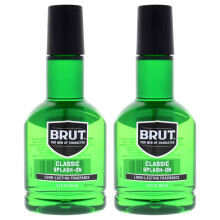 Splash-On Original Fragrance - Pack of 2 by Brut for Men - 3.5 oz