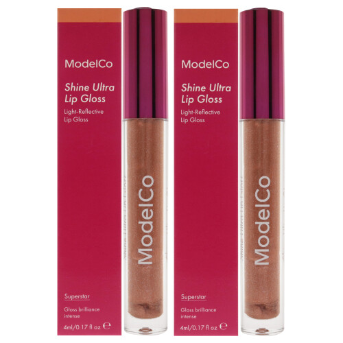 ModelCo Shine Ultra Lipgloss Superstar, 5 g, 2er-Pack