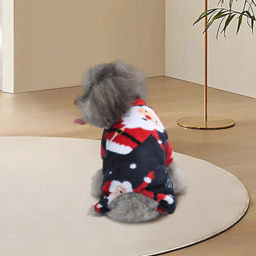 Hundepyjamas Polyester Efterår Vinter Hjemmetøj 1