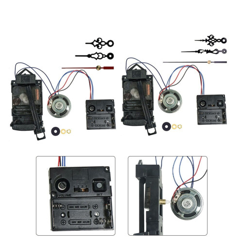 Quartz Pendulum Clock Movement with Music Chime DIY Kit 2