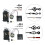 Quartz Pendulum Clock Movement with Music Chime DIY Kit 5