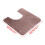 U-Shaped Bathroom Rug Soft Fuzzy Non-Slip 1 Pack 3