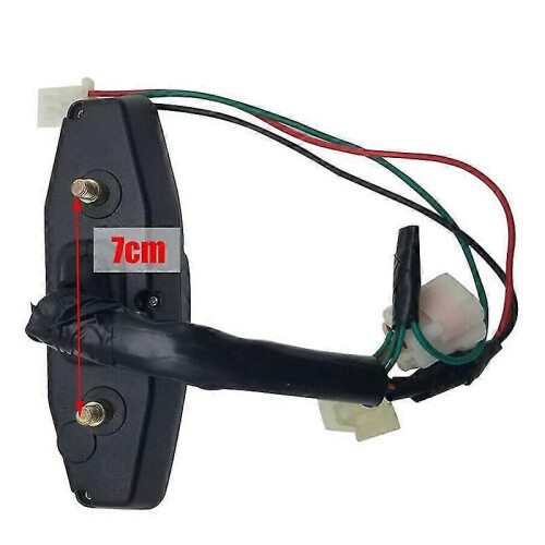 Lcd Digital Motorcycle Multi Gauge Bar Speedometer Odo Tachometer Gea 2