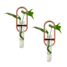 Wood Wall Planter for Plant Handmade Hanging Propagation-MS8261