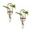 Station de propagation murale avec support en bois,-MS8261 1