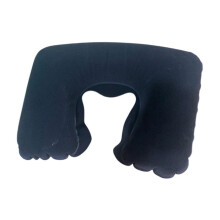 Inflatable Travel Neck Pillow, U Shaped Cushion, Portable Cervical Support, Comfortable for Aviation, Outdoor Use, Home and Office