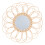Willow Woven Decorative Mirror Glass Khaki 1 Pc 1