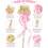 3PCS Princess Fairy Light Up Magic Wands 4