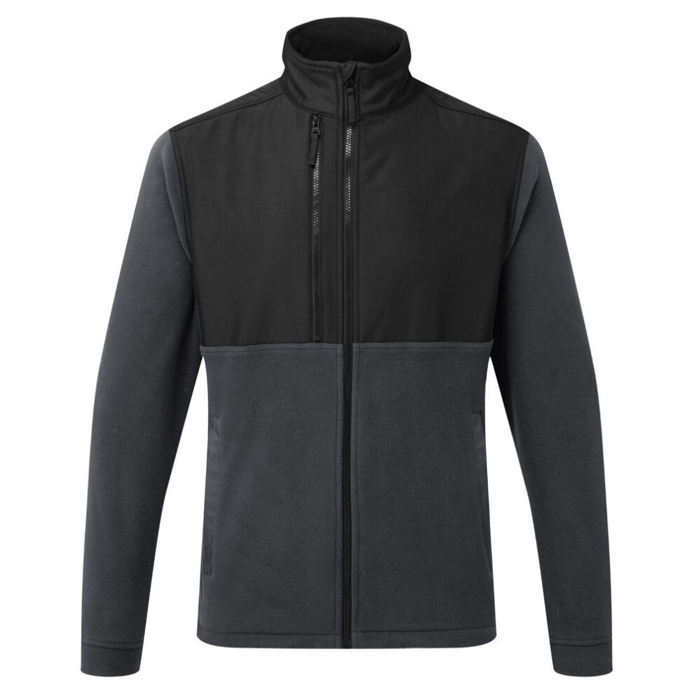 Portwest (Xl, Metal ) Mens Wx2 Fleece Jacket Grey