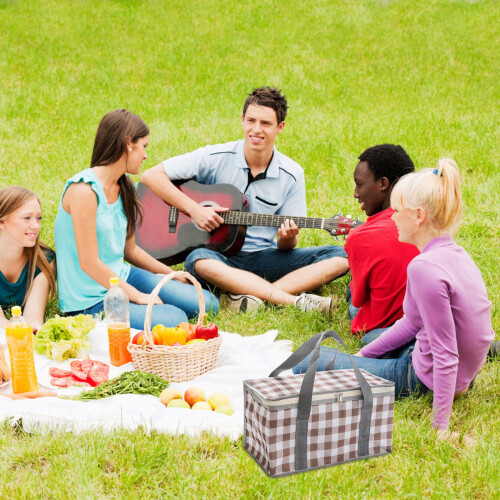Insulated Picnic Backpack Cooler 5-Pack with Utensils and 1