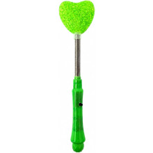 Green Heart Magic Wand Light Up Princess Toy 30cm
