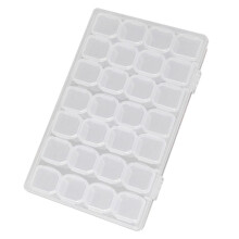 Acrylic Jewelry Storage Box Square Transparent