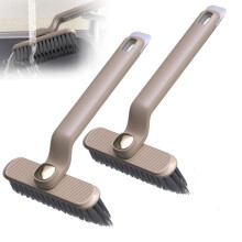Rotating Crevice Cleaning Brush, Upgrade Hard Bristle Crevice Gap Cleaning Brush, 360 Degree No Dead Corners Household Cleaning Tool