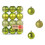 Christmas Tree Ornaments Green Balls 24PC 2