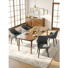 (Slate Grey, Set of 6) Goeurvant Dining Chairs
