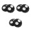6Pcs Impact-Resistant Plastic Tote Lid Covers with Pressure Valve 7