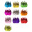 100Pcs Natural Chicken Plumage for Stage Performances-Yellow 2