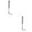 2Pièces Râpe- Acier Inoxydable Maison Camping Argenté 5