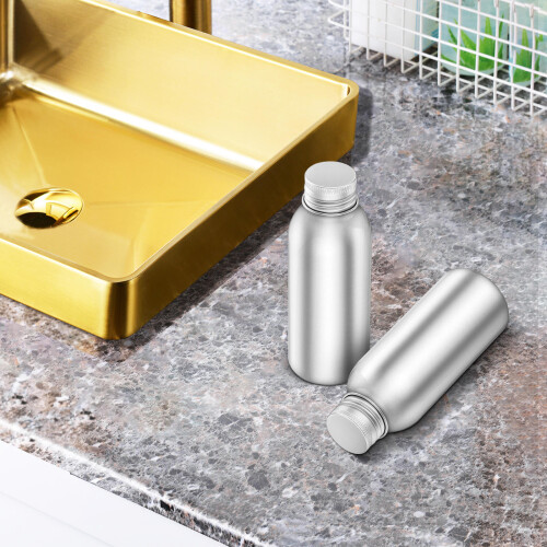 9Ensembles Distributeurs Aluminium Rechargeables Pour Lotion Et 2