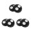 6Pcs Universal Black Plastic Ibc Tote Tank Lid Caps for Secure Storage 2