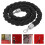 2Pièces Corde D'avertissement Noir Durable Élégante 8