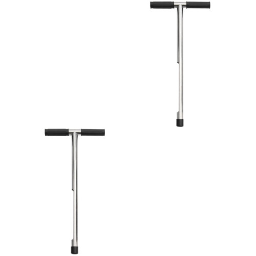 2Pcs Soil Sampler Tool Silver Durable Lightweight for Garden Use 1