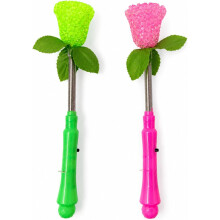 2PCS LED Rose Fairy Magic Wand 30cm for Kids