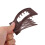 Flache Haarclips 5 Stück, 10 cm x 5 cm, 5 Farben 5