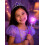 3PCS Purple LED Heart Magic Wand Kids 3