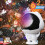Projetor de luz natalina com tema de astronauta – Floco de neve e boneco de neve 2