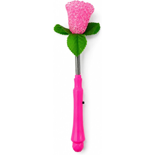 3PCS Light Up Rose Princess Magic Wand Toy 1