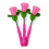 3PCS Light Up Rose Princess Magic Wand Toy 1
