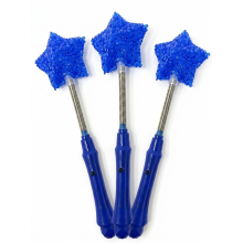 3Pcs LED Flashing Star Light Wand for Kids Blue