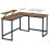 Bureau en forme de L table d’angle avec support d’écran pour étudier jouer travailler gain 2