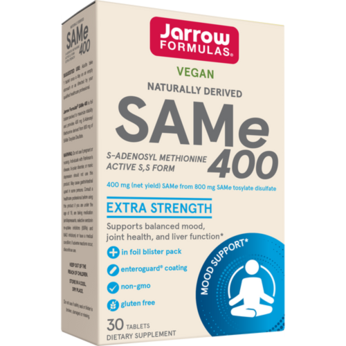 Jarrow Formulas, SAMe 400, 400 mg, 30 Tablet