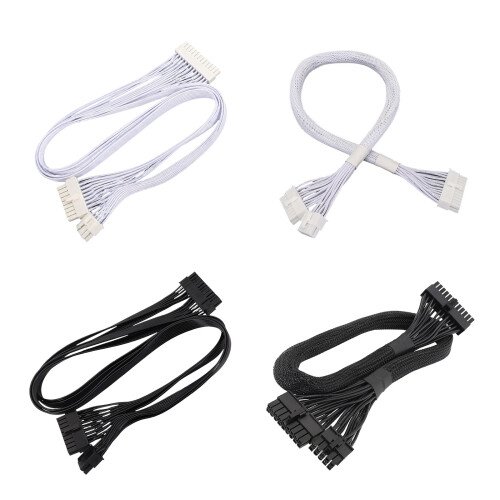 Professionele 18+10Pin naar 24Pin-Witte platte draad 1