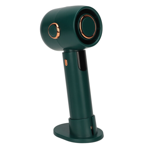 Håndholdt turbineventilator med LED-display, 5 hastigheder, USB 1