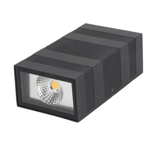 Up/Down LED-wandlamp, aluminium, waterdicht, 12W 1