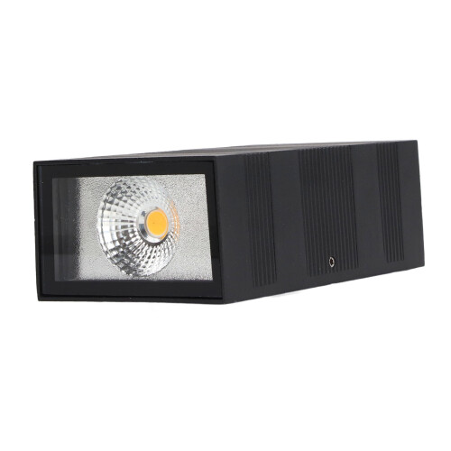 Up/Down LED-wandlamp, aluminium, waterdicht, 12W 2