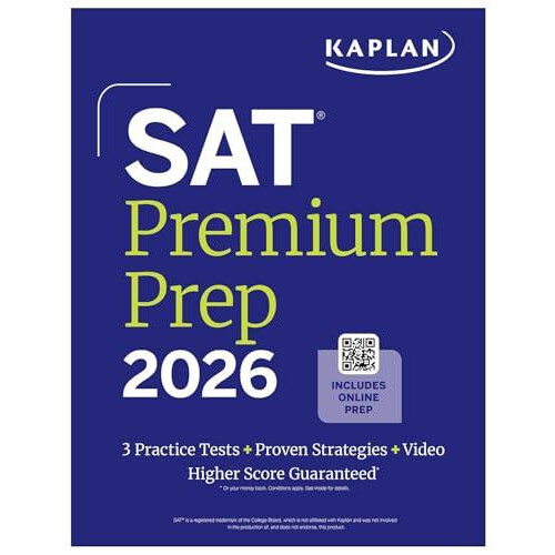 SAT Premium Prep 2026 Includes 3 Full Length Practice Tests 700 Practi