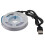 RGB LED-stribelys 5V USB-drevet med 3-knaps controller 8