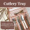 Apollo Copper Cutlery Tray 5-Compartment Organizer 3