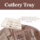 Apollo Copper Cutlery Tray 5-Compartment Organizer 4