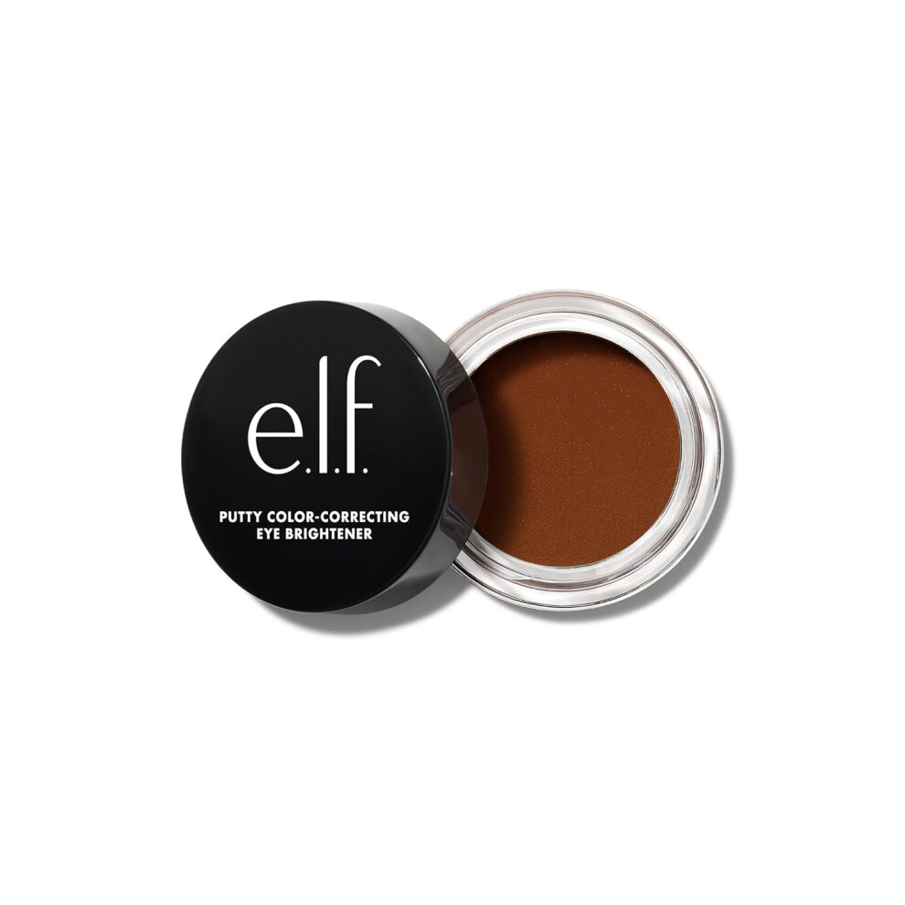 E.l.f. Dark Putty Color-Correcting Eye Brightener, Under-Eye Brightener & Primer Reduces Appearance Of Circles, Vegan & Cruelty-Free, Rich