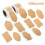 Kraft Paper Labels for Packaging300per Roll 2