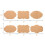 Kraft Paper Labels for Packaging300per Roll 3