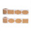 Kraft Paper Labels for Packaging300per Roll 6