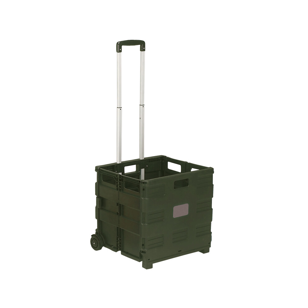 Folding Shopping Cart Black/Grey 356686 5052105162126
