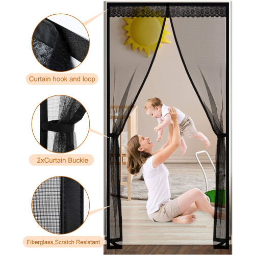 Magnetic Fly Screen Door  L 1